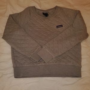 Patagonia women's organic cotton quilt crew